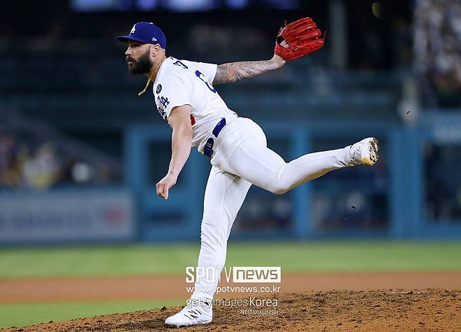 ▲ 팔꿈치 부상을 털어내고 복귀한 LA 다저스 핵심 불펜 태너 스캇