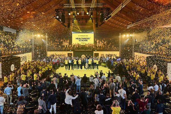 ‘헬스니스(Healthness™)’ 글로벌 비전 선포 현장 사진. /사진= 테크노짐