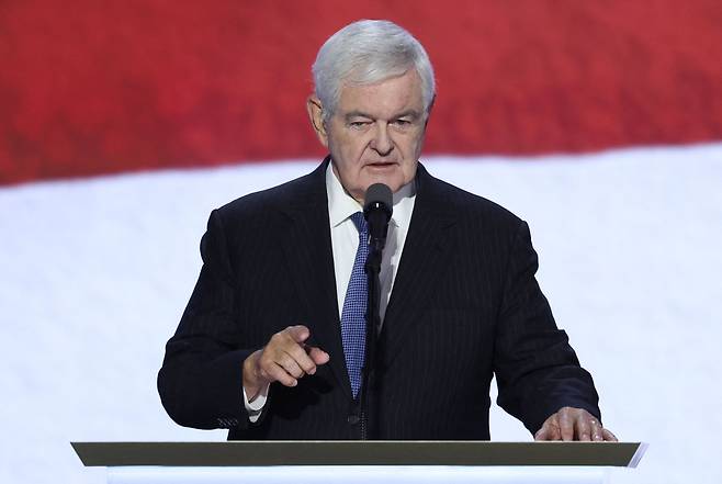 뉴트 깅그리치 전 하원의장. /로이터뉴스1