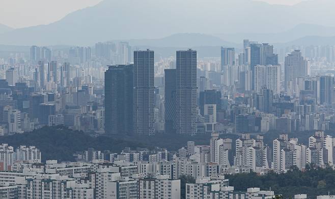 서울 성동구, 광진구 일대 아파트 전경. 사진=뉴스1