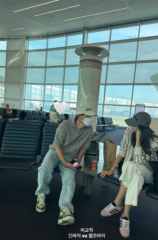 서하얀, 임창정과 커플 모자 쓰고 깨소금 "24시간 붙어 있을 예정"