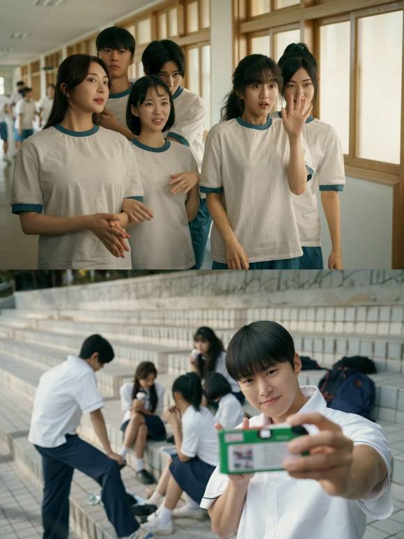 배우 신은수 공명 주연의 넷플릭스 새 영화 '고백의 역사'가 다소 뻔한 스토리이지만 배우들의 사랑스러운 연기를 무기로 차진 호흡을 완성하며 K-청정 하이틴을 제대로 보여줬다. /넷플릭스