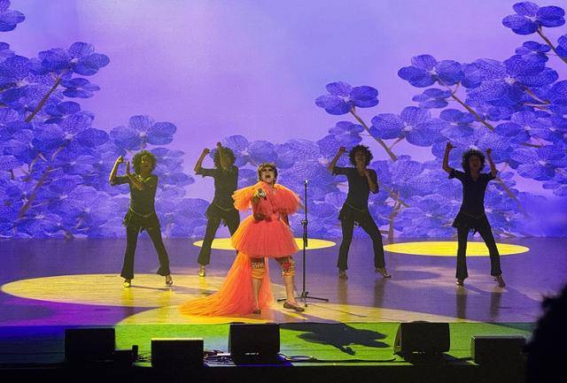 29일 랄랄은 부산 해운대구 벡스코 오디토리움에서 본지와 만나 단독 인터뷰를 진행했다. 이날 제13회 부산국제코미디페스티벌(이하 부코페)의 개막 공연이 열렸으며 랄랄은 부캐릭터 이명화로 초대 가수로 섰다. 부산국제코미디페스티벌 조직위원회 제공