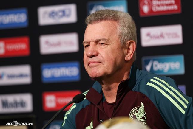 아기레 멕시코 대표팀 감독. /AFPBBNews=뉴스1