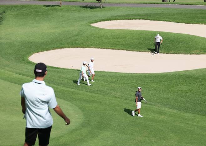 제29회 최등규배 매경아마골프선수권대회가 열린 경기도 파주시 서원밸리 컨트리클럽 전경. 한주형 기자