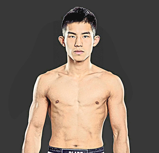 중국 우슈 산타 전우훈 전국대회 우승자 런야웨이 2019년 12월 리얼리티 프로그램 ONE Hero Series 킥복싱 프로필. 사진=Group One Holdings Pte. Ltd.