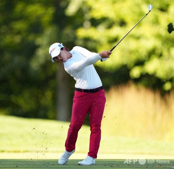 2025년 미국여자프로골프(LPGA) 투어 FM 챔피언십 우승 경쟁에 뛰어들었던 김세영 프로가 최종라운드에서 경기하는 모습이다. 사진제공=ⓒAFPBBNews = News1 (사진을 무단으로 사용하지 마십시오)