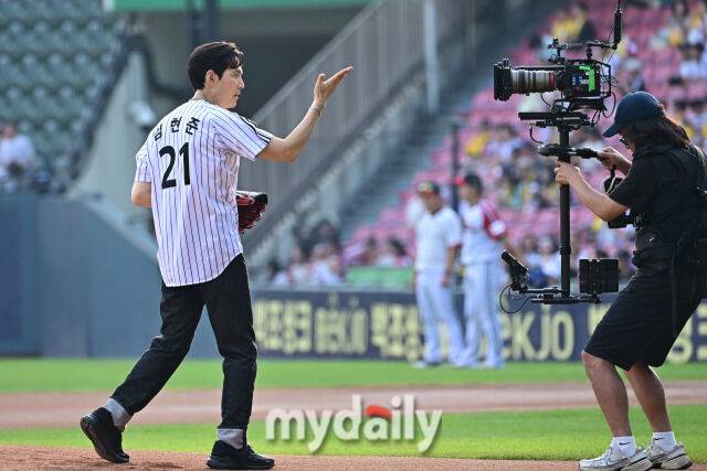 ▲ 반복되는 시구 장면 촬영.