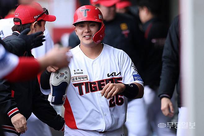 프로야구 KIA타이거즈의 한승택이 1군에 합류했다. KIA구단 제공.