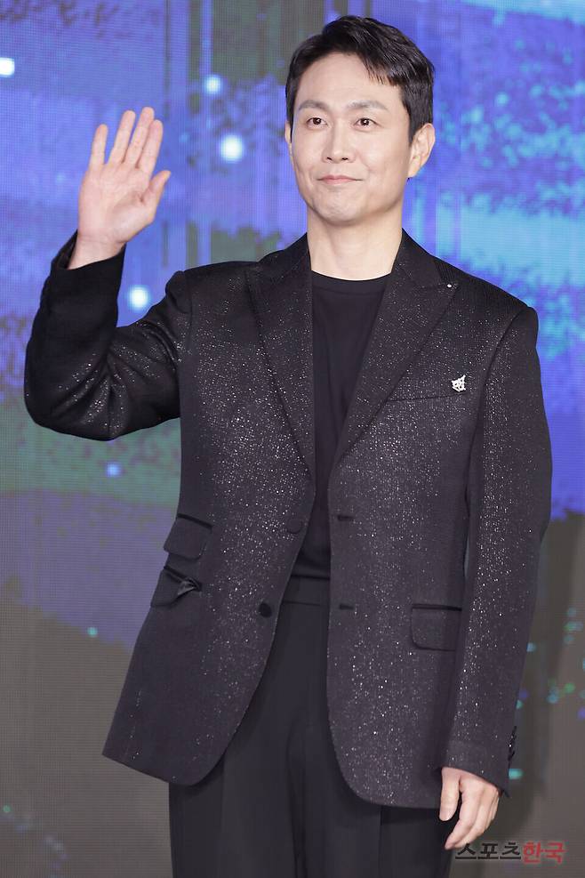 디즈니+ 오리지널 시리즈 '북극성' 제작발표회에 참석한 오정세. 25.9.2 ⓒ이혜영 기자 lhy@hankooki.com