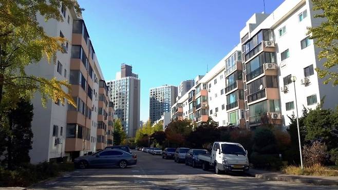 서울 용산구 한강맨션아파트 전경 용산구청 제공