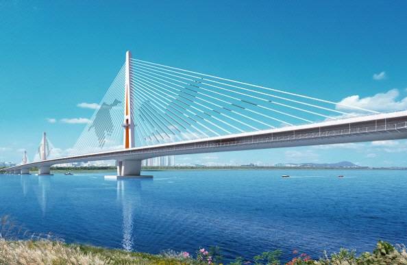 엄궁대교 투시도. DL건설 제공