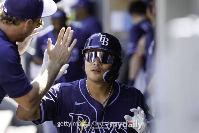 탬파베이 레이스 시절 김하성./게티이미지코리아