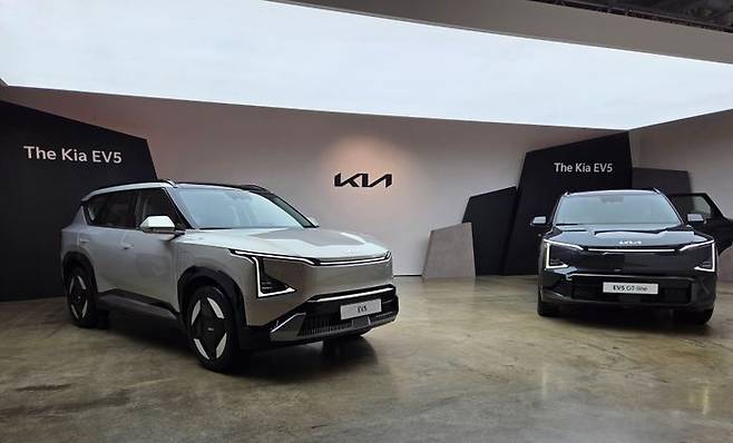 더 기아 EV5. ⓒ데일리안 정진주 기자