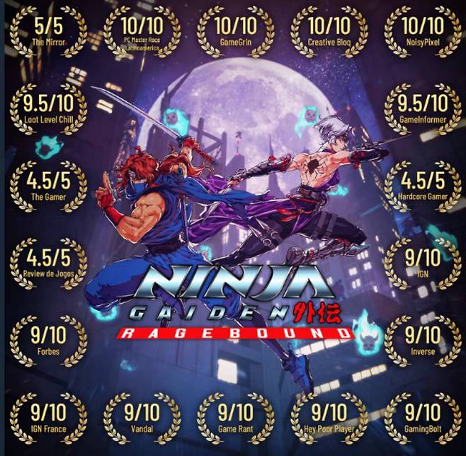 많은 메체 리뷰에서 좋은 평가를 획득했다