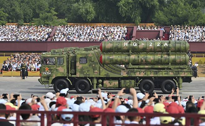 방공 무기 편대. 신화 연합뉴스