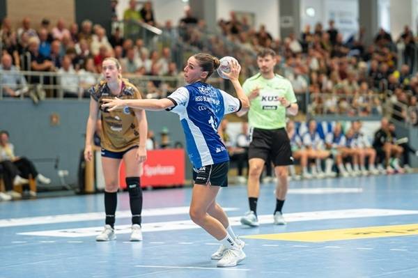 사진 2025/26시즌 독일 여자 핸드볼 분데스리가 블롬베르크 리페와 북스테후데의 경기 모습, 사진 출처=블롬베르크 리페