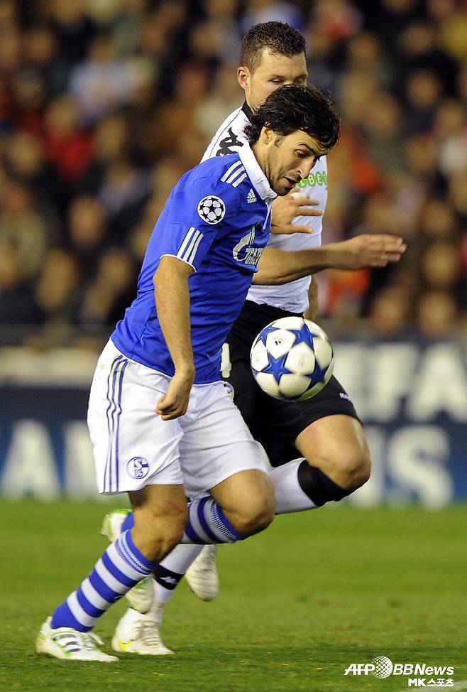 라울 곤살레스의 샬케 04 시절. 사진=AFPBBNews=News1