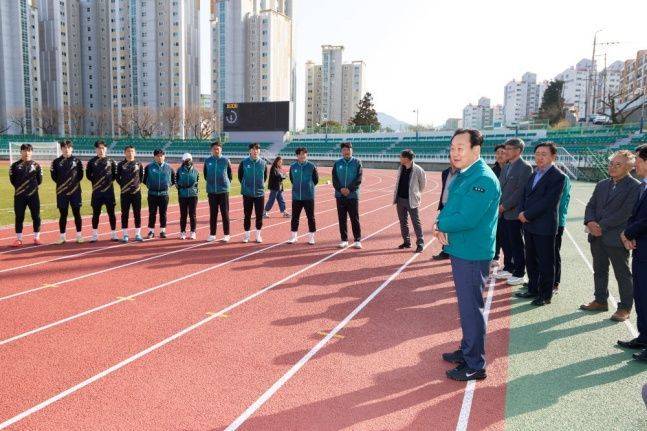 천영기 통영시장. ⓒ 통영시