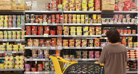 지난달 먹거리 물가 상승률이 4.9%로 1년 3개월 만에 최고치를 기록했다. (사진=매경DB)