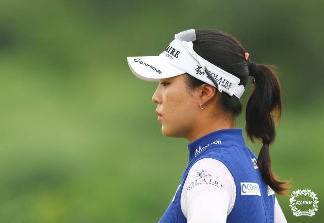 제주삼다수 마스터스에 출전했을 때 윤이나 모습. 사진 제공=KLPGA