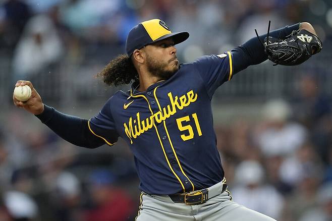 ▲ 밀워키 브루어스 투수 프레디 페랄타. ⓒ연합뉴스/AP