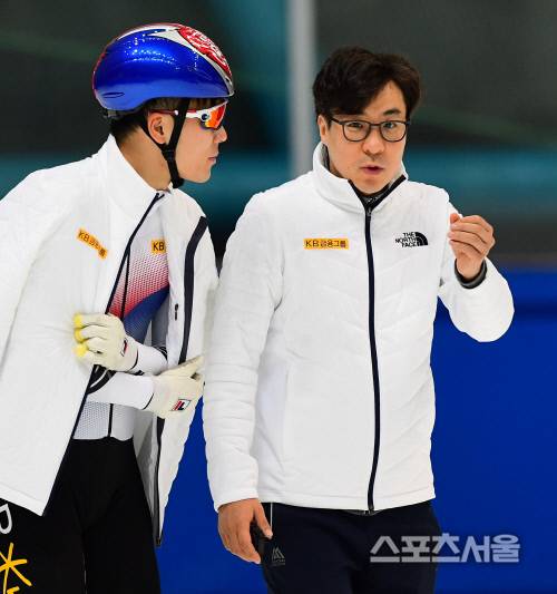 2018 평창동계올림픽 쇼트트랙 대표팀 사령탑 시절 김선태 감독. 스포츠서울DB