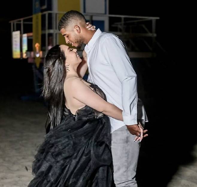 디아즈와 아내 실레니아. 사진=디아즈 아내 SNS