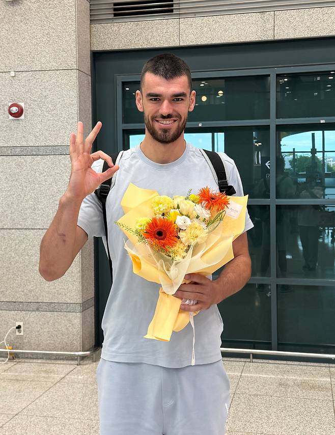 OK저축은행 디미트로프. 사진제공=OK저축은행