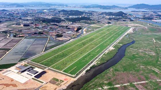 하늘에서 내려다본 코스모스 링스. 사진 코스모스 링스