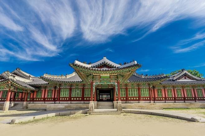 이번에 내부가 공개되는 창덕궁 희정당 전경 국가유산청 궁능유적본부 제공