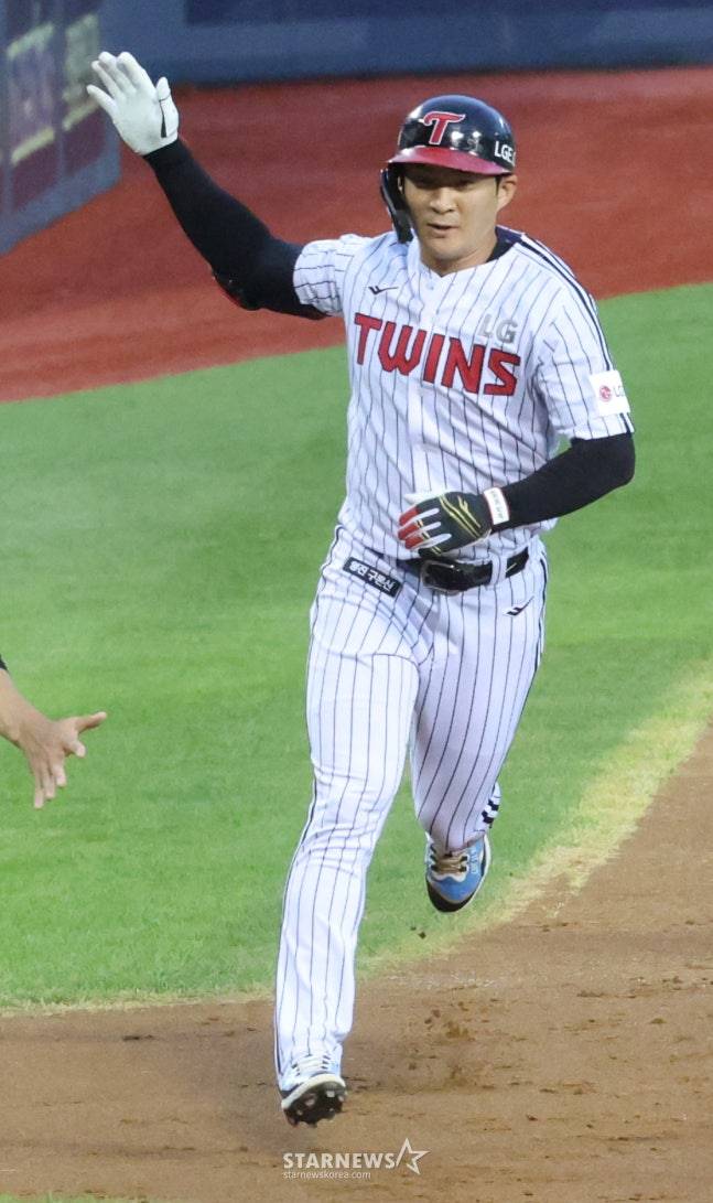 LG 오지환. /사진=김진경 대기자