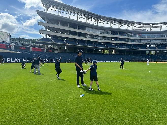 2025 KBO 키즈클럽 미래야구의 날 교육 모습. /사진=KBO 제공