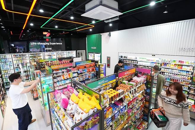 세븐일레븐 뉴웨이브대전둔산점.