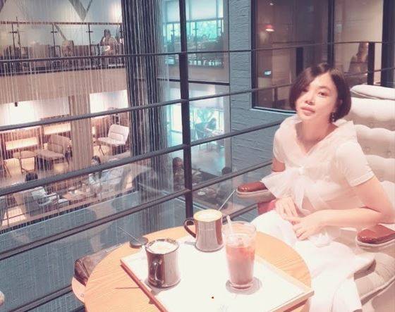 2019년 대구의 한 카페에서 찍은 사진. 한국에 와서 14년 만에 처음 가본 대구였다.