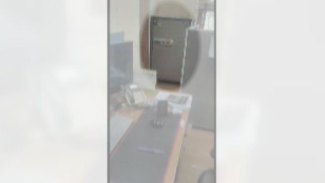 ㅇㅇ요양원 내부에 있는 금고 사진. 우용호 씨는 이 금고가 ‘자금 전달의 통로’라고 설명합니다.