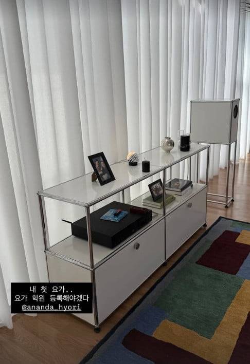 사진='아난다 효리' SNS