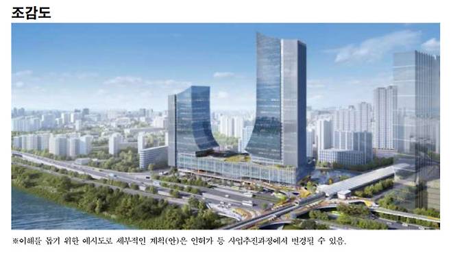 동서울터미널 현대화사업 조감도 (자료=서울시)