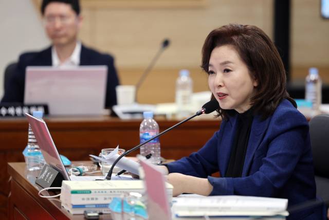 김민전 국민의힘 최고위원. 연합뉴스