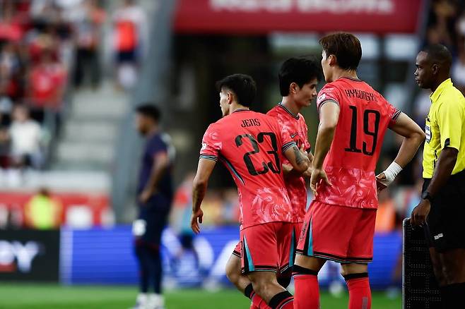 7일 미국과의 A매치 친선경기를 통해 대한민국 축구 국가대표팀 데뷔전을 치른 옌스 카스트로프. /사진=카스트로프 SNS 캡처