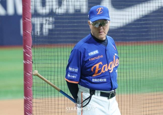 한화 김경문 감독. /사진=김진경 대기자