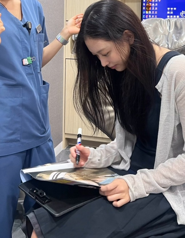 뉴진스 해린. 사진 |온라인커뮤니티