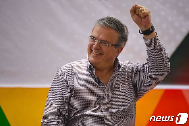 마르셀로 에브라르드 멕시코 경제장관. ⓒ AFP=뉴스1 ⓒ News1 강민경 기자