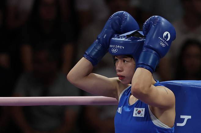 2024 파리올림픽에 참가했을 때 임애지의 모습. 올림픽사진공동취재단