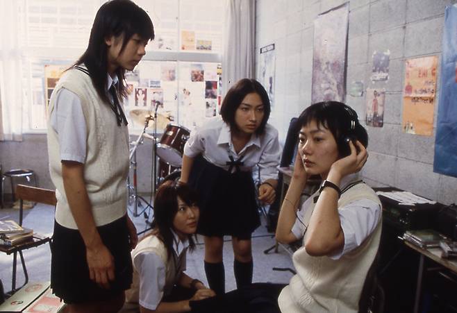 영화 ‘린다 린다 린다’ 한 장면. 그린나래미디어 제공