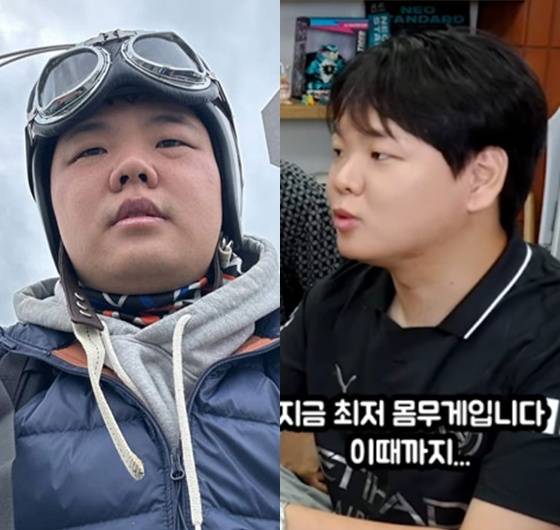 곽튜브 /사진=유튜브 채널 '곽튜브', '침착맨' 각 영상 캡처