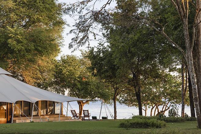 아만와나 오션 텐트 전경 / 사진=아만