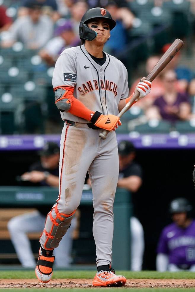 샌프란시스코 자이언츠의 외야수 이정후. 연합뉴스