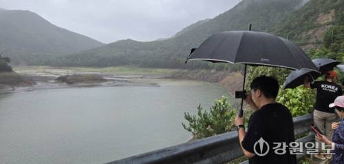 사상 최악의 가뭄을 겪고 있는 강릉지역에