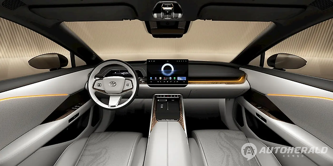 실내는 미니멀리즘을 강조하고 화웨이, 샤오미 등 중국 테크사 시스템을 대거 탑재했다. (GAC-토요타)